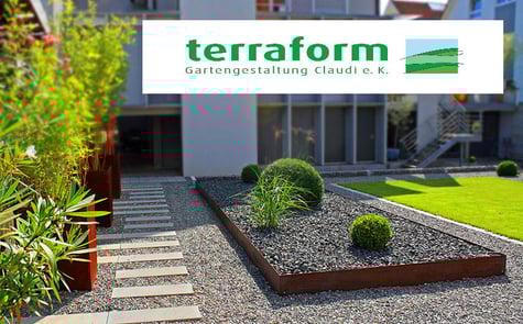 Terraform Gartengestaltung