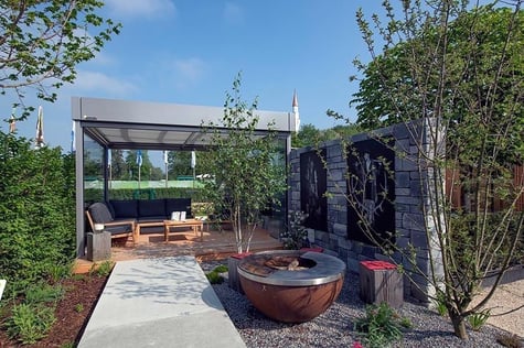 Terraform Gartengestaltung