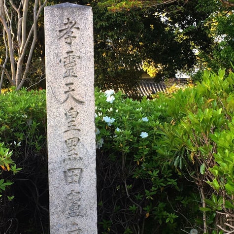 孝霊天皇磯城郡田原本町黒田盧戸宮趾