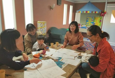 英語子育て中のお母さま達の貴重なアイデアをたくさん反映しています！