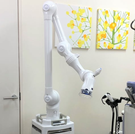 口腔外バキュームでクリーンに