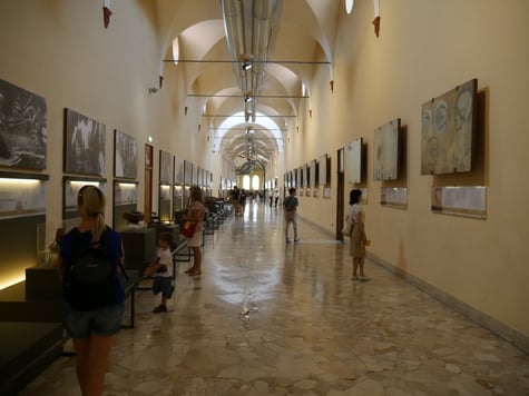 Galerie Léonard de Vinci, musée des sciences et techniques Milan (photo JPL)