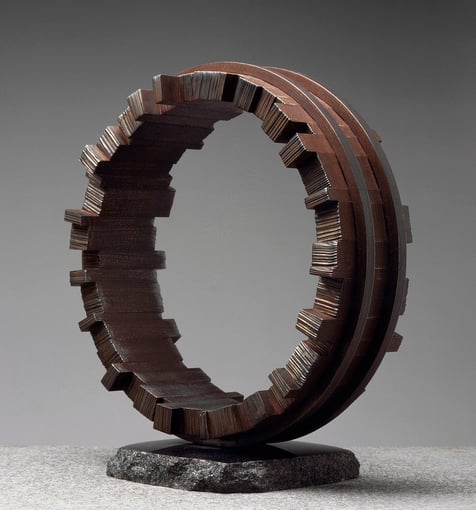 Circle - 48ʼs harmony　　　mild steel / 48x45x22cm