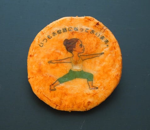 メッセージ＆イラスト入りおせんべい