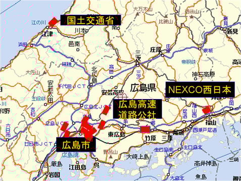 図1　本技術の施工地点図