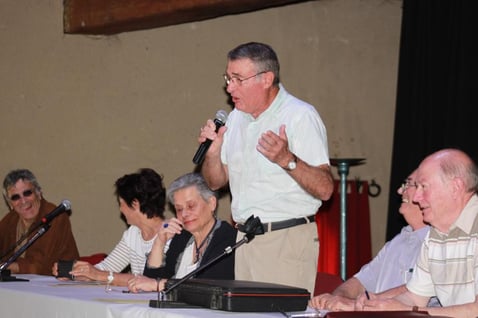 Le discours du nouveau Président Liverato