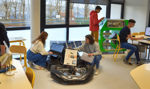 kart electrique solaire section STI2D lycee JASI pontivy