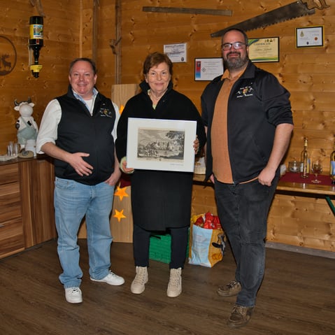 Von links: Stefan Neukom, Judith Bucher, Severin Länzlinger (Bild: Adrian Wegmann)