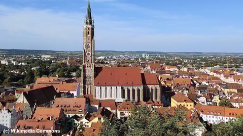 Montag: Das Ziel ist Landshut, eine der schönsten Städte Bayerns mit vielen Baudenkmälern aus der Gotik und der Renaissance.