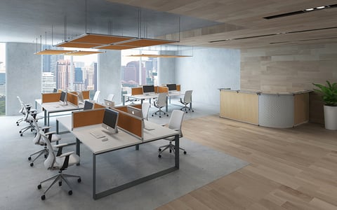 Tisch-Trennwände Reyem