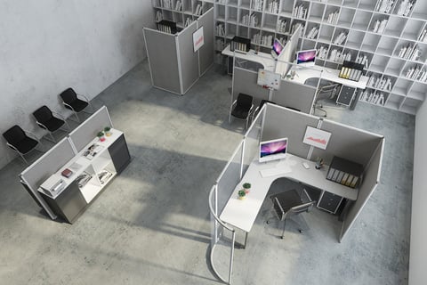 Cloisonnette acoustique