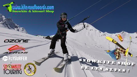 Magasin de snowkite sur Grenoble dans les Alpes