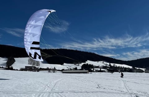 snowkite aile monopeau Aeros S2 Touring