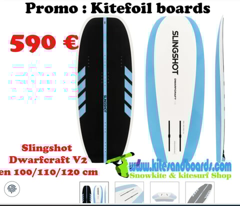 promotion board de kitefoil Slingshot 