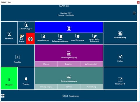 HAPAK Startmenue im Windows 10 Style