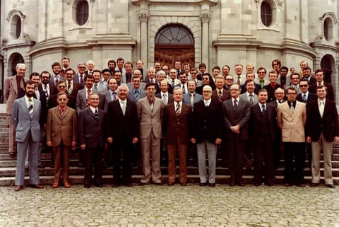 Am Zentralschweizerischen Sängerfest 1978 in Einsiedeln