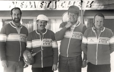 v.l. Kessel Erich, Kaiser Franz, Kessel Helmut und Pracherstorfer Karl jun.