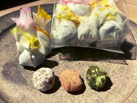 さいころ大豆飴