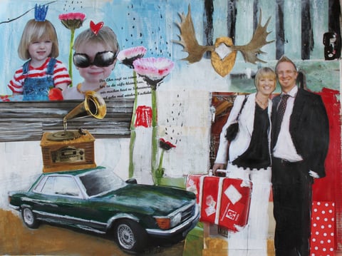 individual family portrait by Christine Hohenstein