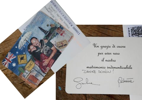 thanks card_ wedding illustration_www.christine-hohenstein.com