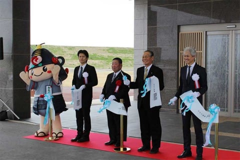 The renewed and reopened Watari Onsen Torinoumi