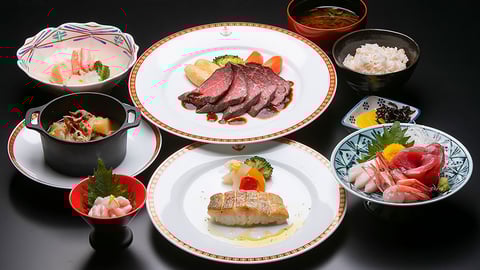 舞鶴「松栄館」さんのコース料理