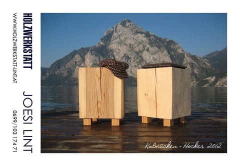 Joesi Lint - 2012 - Kalmücken-Hocker - Cafe Forstner, Stadl-Paura