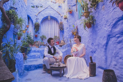 モロッコ/シャウエン/フォトウェディング撮影