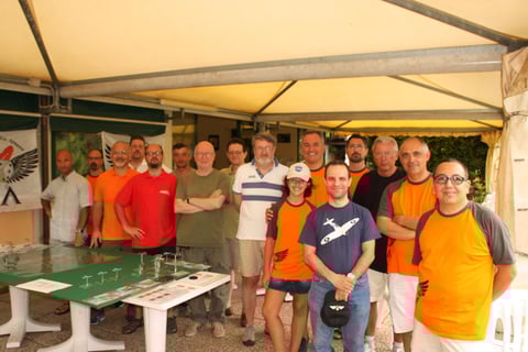 I 16 giocatori partecipanti alla campagna.