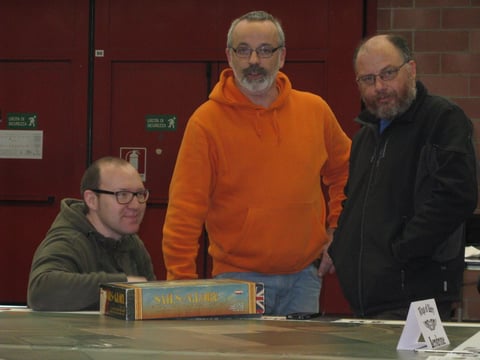 Andrea Angiolino (a destra) con il Presidente dell'A.L.A.