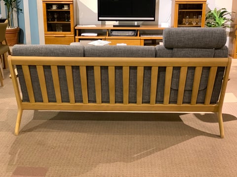  ソファ　浜本工芸　ワイド　３人掛け　WS-3900　東京デザインセンター　栃木県家具　鹿沼市　東京インテリア　ショールーム