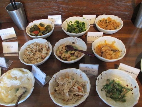 一汁餐菜/バイキング/東京インテリアデザインセンター/家具/インテリア/栃木県鹿沼市/鹿沼インター/ランチ