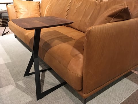 ニフティ　サイドテーブル　ウォールナット　木　アイアン　インテリア　家具　栃木県　東京デザインセンター