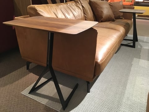 ニフティ　サイドテーブル　ウォールナット　木　アイアン　インテリア　家具　栃木県　東京デザインセンター