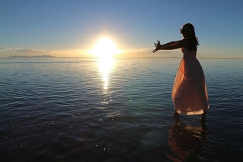 ボリビアのウユニ湖