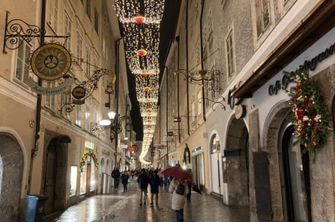 オーストリア・ザルツブルクの旧市街