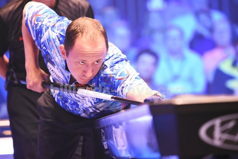 USオープンの前回大会（2019年。ラスベガス開催）。バンボーニングはベスト16で敗れた