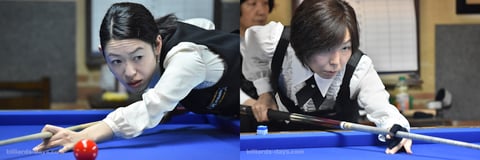 Orie Hida & Yuko Nishimoto　※2016レディース3C全日本選手権にて