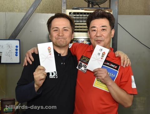 GPE-7東北予選ファイナリスト：千葉達（右）が通過、奥崎誠アマ（左）が2位