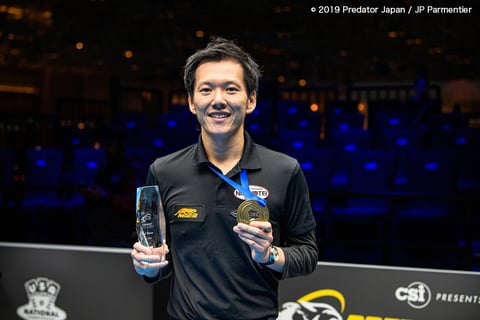 本戦シード権を持っている吉岡正登（昨年3位）