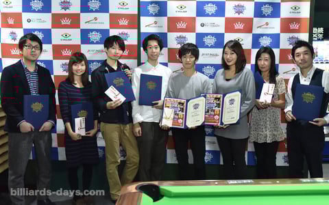 ダブルス上位4ペア