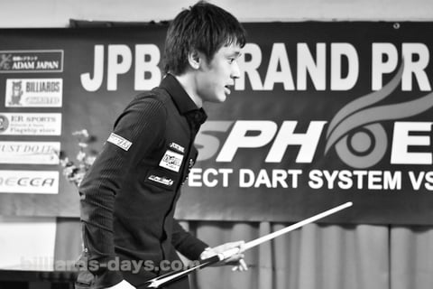 Hayato Hijikata won 2016 JPBA Grand Prix East stop#3