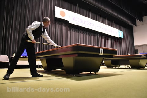 All Japan 3-Cushion Championship 2016 Day 2