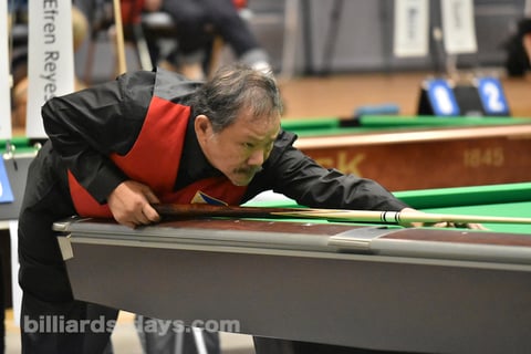 Efren Reyes 　※写真は2017年全日本選手権にて