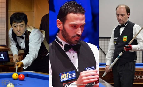 左から、梅田竜二、カシドコスタス、サンチェス