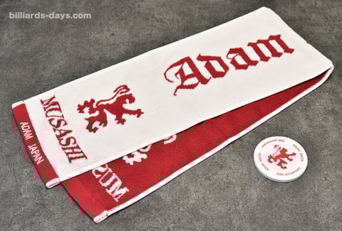 スポーツタオルとコースター。https://www.adam-japan.com/onlineshop/