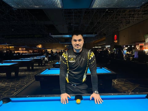 3月中旬の『ラスベガスオープン』にて 写真提供： Matt Edwards