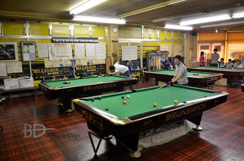 旧店舗内。2013年撮影