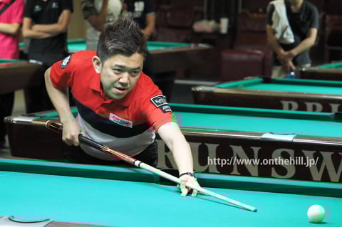 羅立文のゲームボール！　Lo Li-wen shoot the last 9 at 2015 Asian Championship