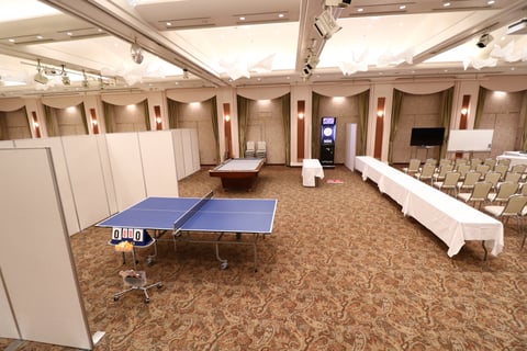 設置を終えたところ